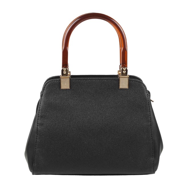 Mochi Women Black Satchel Bag (SKU: 66-7777-11-10)