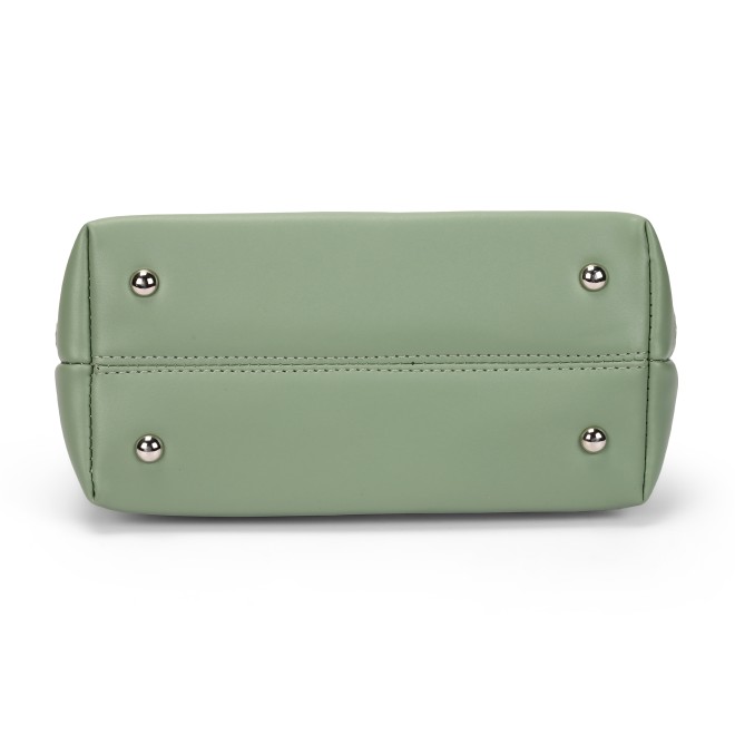 Mochi Women Green Hand Bags Zip Top Sling (SKU: 66-778-21-10)