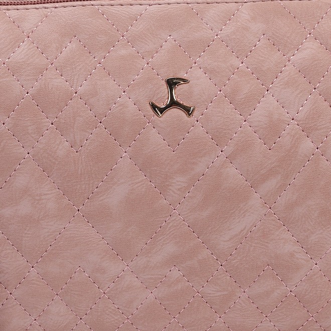 Mochi Women Pink Hand Bags Zip Top Sling (SKU: 66-781-24-10)