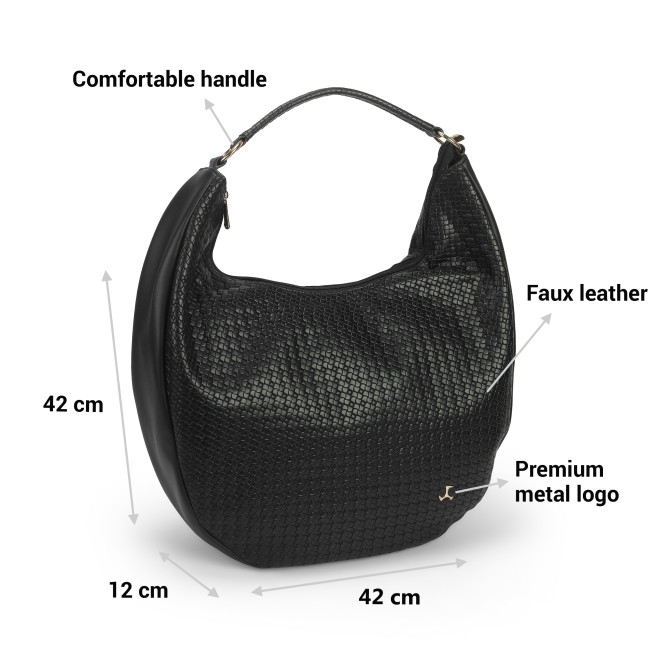 Mochi Women Black Hobo Bag (SKU: 66-787-11-10)