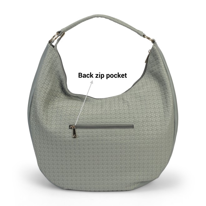Mochi Women Grey Hobo Bag (SKU: 66-787-14-10)