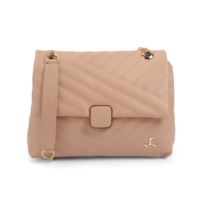Mochi Women Pink Hand Bags Zip Top Sling
