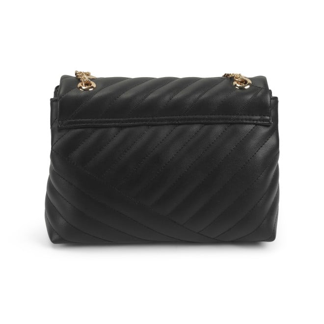 Mochi Women Black Hand Bags Zip Top Sling (SKU: 66-793-11-10)