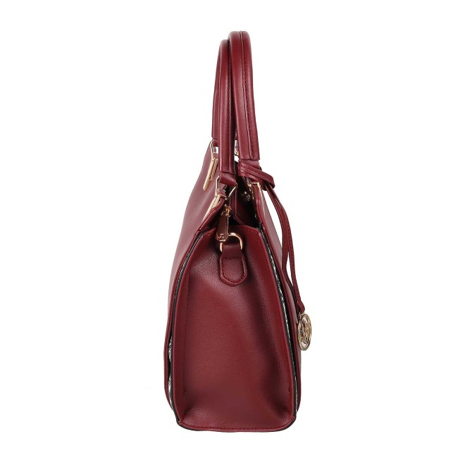 Mochi Women Maroon Satchel Bag (SKU: 66-7970-44-10)