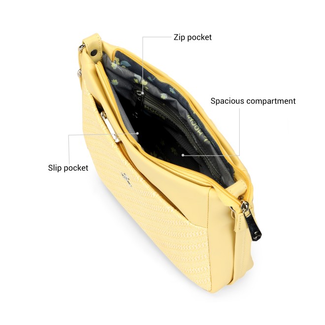 Mochi Women Yellow Sling Bag (SKU: 66-802-33-10)