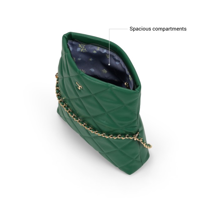 Mochi Women Green Sling Bag (SKU: 66-804-21-10)