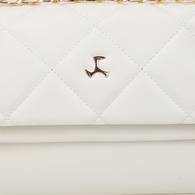 Mochi Women White Sling Bag (SKU: 66-804-16-10)