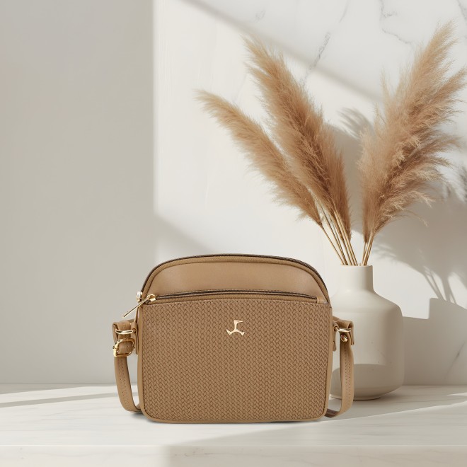 Mochi Women Brown Sling Bag