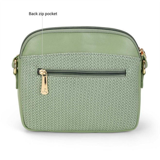 Mochi Women Green Sling Bag (SKU: 66-811-21-10)