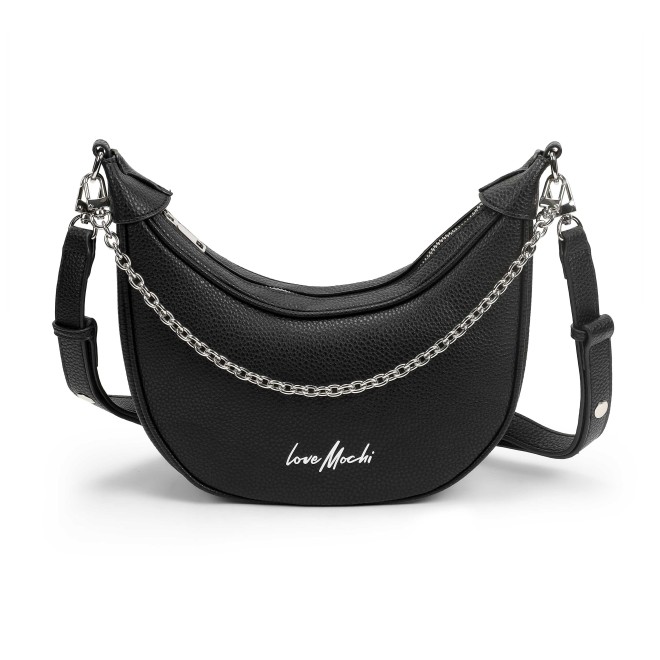 Mochi Women Black Sling Bag (SKU: 66-828-11-10) Mochi Women Black Sling Bag (SKU: 66-828-11-10)