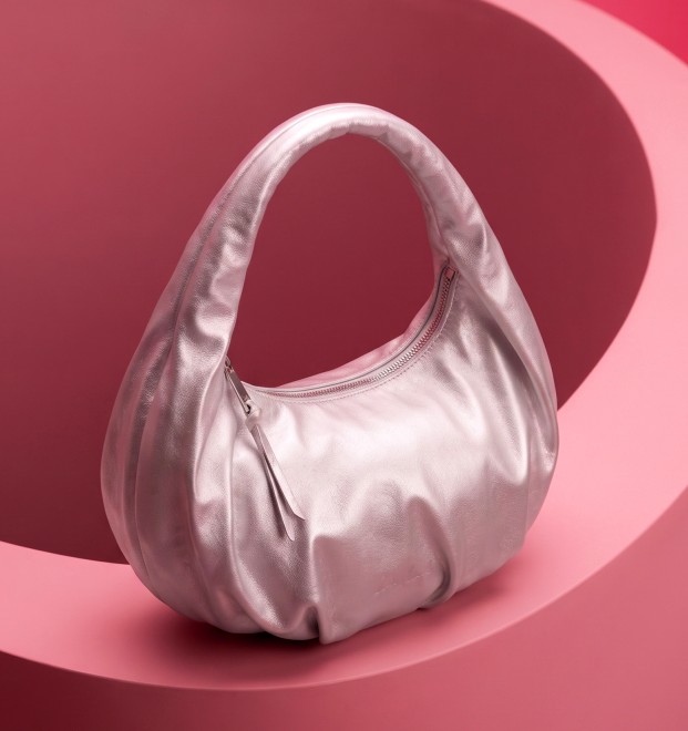 Mochi Women Silver Hobo Bag (SKU: 66-830-27-10)