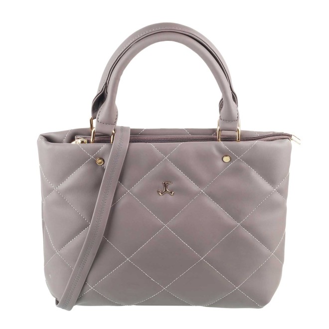 Mochi Women Grey Satchel Bag