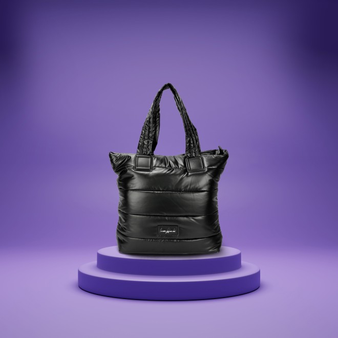 Mochi Women Black Tote Bag