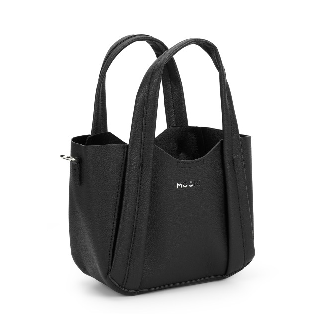 Mochi Women Black Satchel Bag (SKU: 66-837-11-10) Mochi Women Black Satchel Bag (SKU: 66-837-11-10)