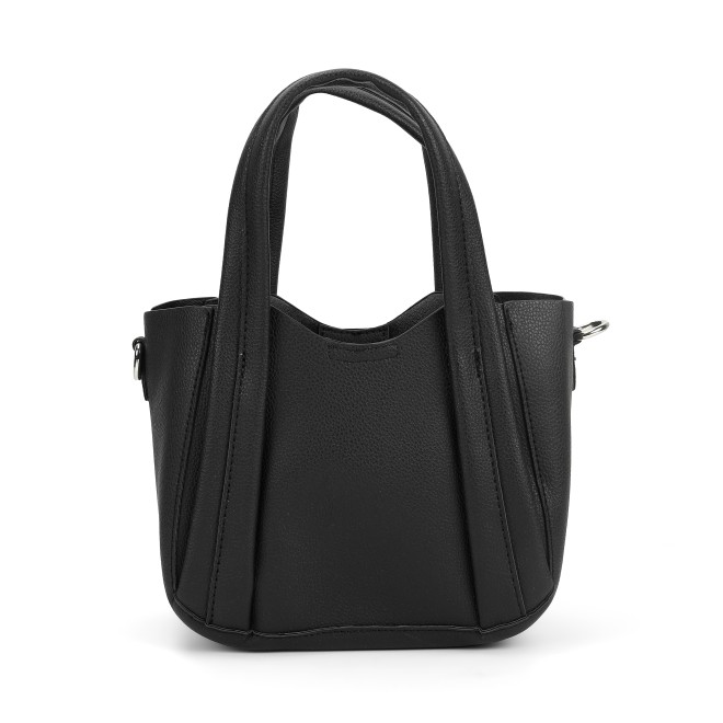Mochi Women Black Satchel Bag (SKU: 66-837-11-10) Mochi Women Black Satchel Bag (SKU: 66-837-11-10)