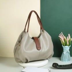 Mochi Women Beige Casual Shoulder Bag