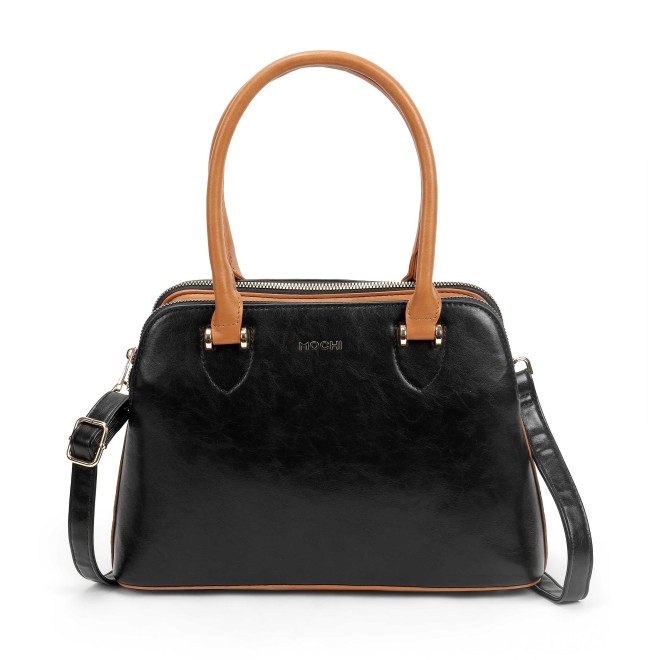 Mochi Women Black Satchel Bag (SKU: 66-838-11-10) Mochi Women Black Satchel Bag (SKU: 66-838-11-10)