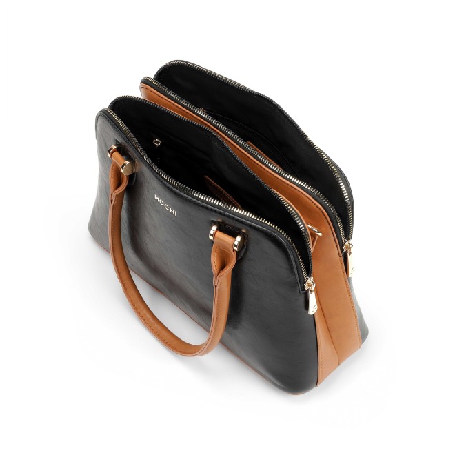 Mochi Women Black Satchel Bag (SKU: 66-838-11-10) Mochi Women Black Satchel Bag (SKU: 66-838-11-10)