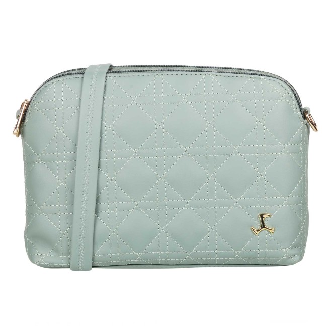 Women Light-Green Zip Top Sling