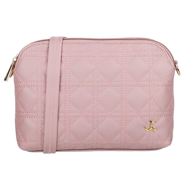Mochi Women Peach Zip Top Sling