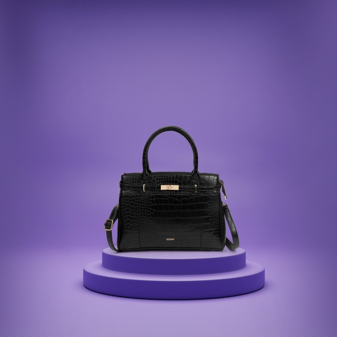 Mochi Women Black Satchel Bag