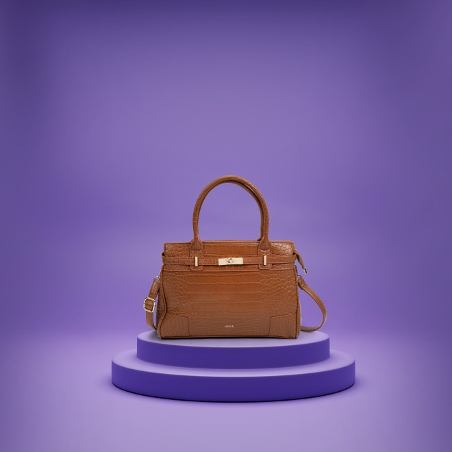 Women Brown Satchel Bag