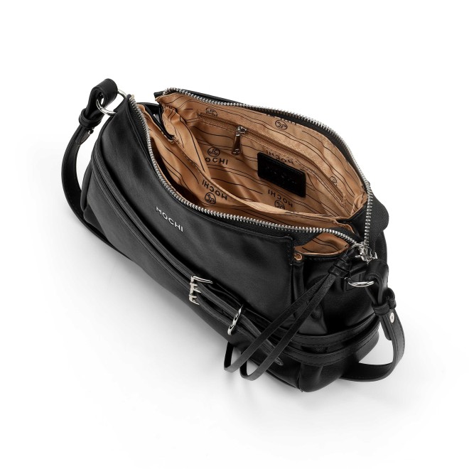 Mochi Women Black Shoulder Bag (SKU: 66-845-11-10) Mochi Women Black Shoulder Bag (SKU: 66-845-11-10)