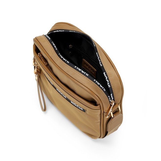 Mochi Women Khaki Sling Bag (SKU: 66-851-62-10) Mochi Women Khaki Sling Bag (SKU: 66-851-62-10)