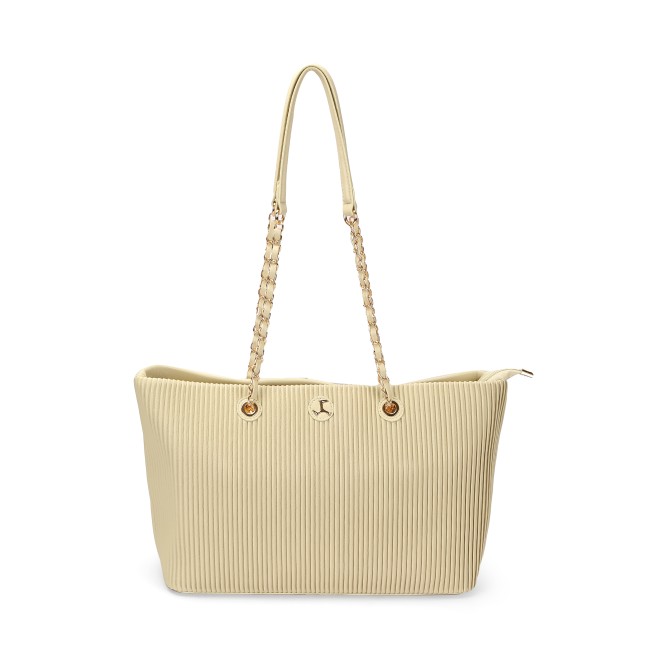 Mochi Women Beige Tote Bag (SKU: 66-852-20-10)