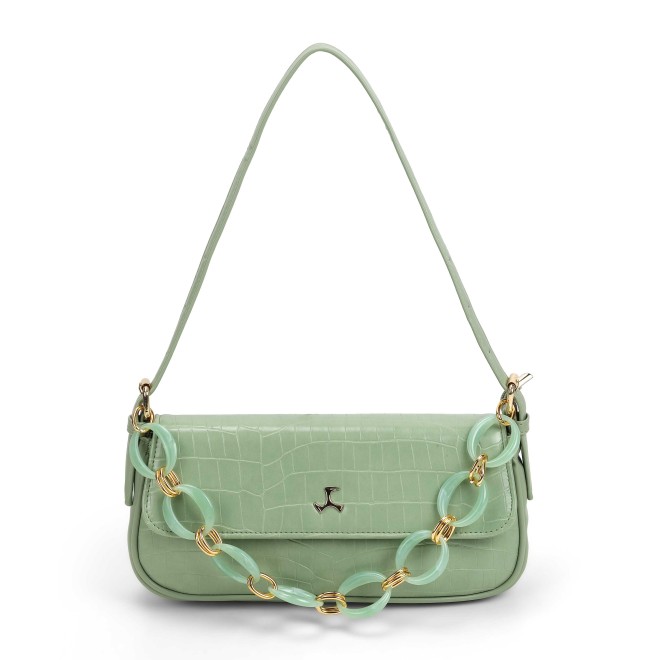 Mochi Women Green Shoulder Bag