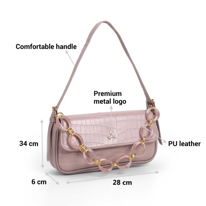 Mochi Women Purple Shoulder Bag (SKU: 66-854-26-10)