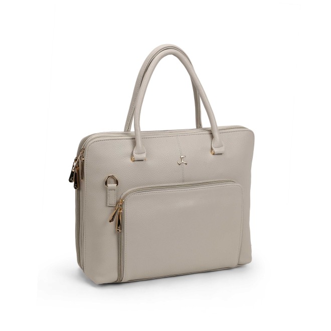 Mochi Women Light-grey Laptop Bag (SKU: 66-856-59-10)
