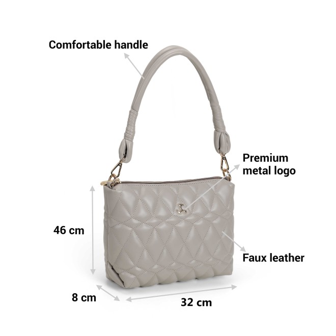 Mochi Women Grey Shoulder Bag (SKU: 66-857-14-10)