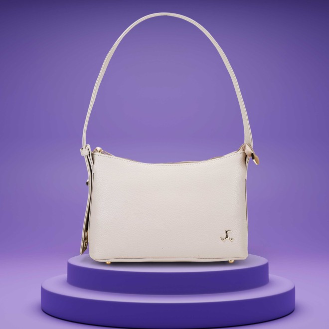 Women Beige Shoulder Bag