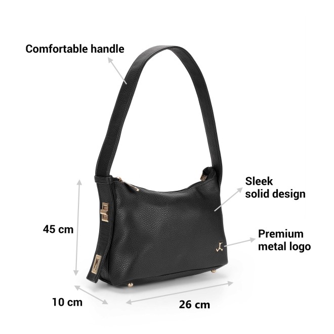 Mochi Women Black Shoulder Bag (SKU: 66-859-11-10)
