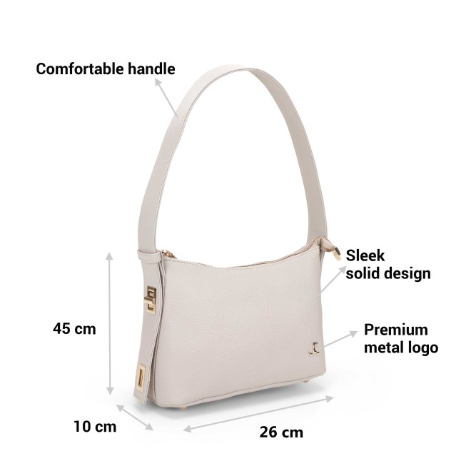 Mochi Women Beige Shoulder Bag (SKU: 66-859-20-10)