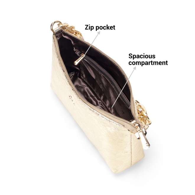 Mochi Women Gold Sling Bag (SKU: 66-861-15-10)