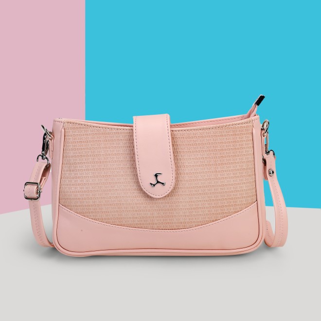 Women Pink Sling Bag