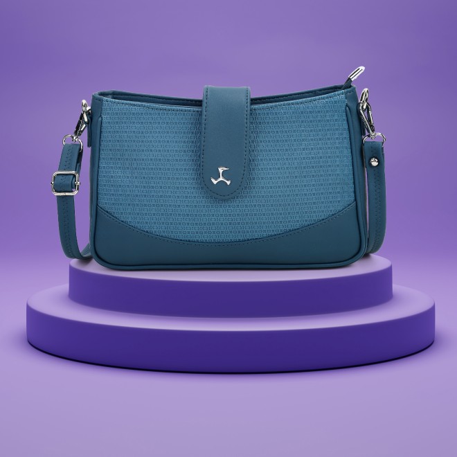 Women Blue Sling Bag