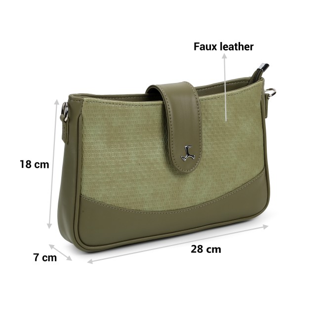 Mochi Women Green Sling Bag (SKU: 66-862-21-10)