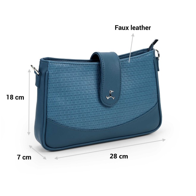 Mochi Women Blue Sling Bag (SKU: 66-862-45-10)