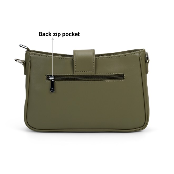 Mochi Women Green Sling Bag (SKU: 66-862-21-10)