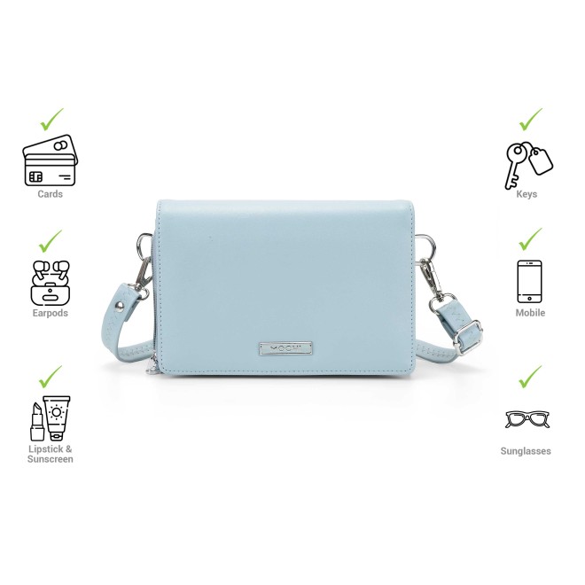 Mochi Women Blue Sling Bag (SKU: 66-864-45-10)