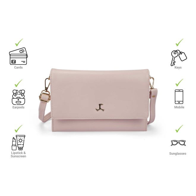 Mochi Women Pink Sling Bag (SKU: 66-865-24-10)