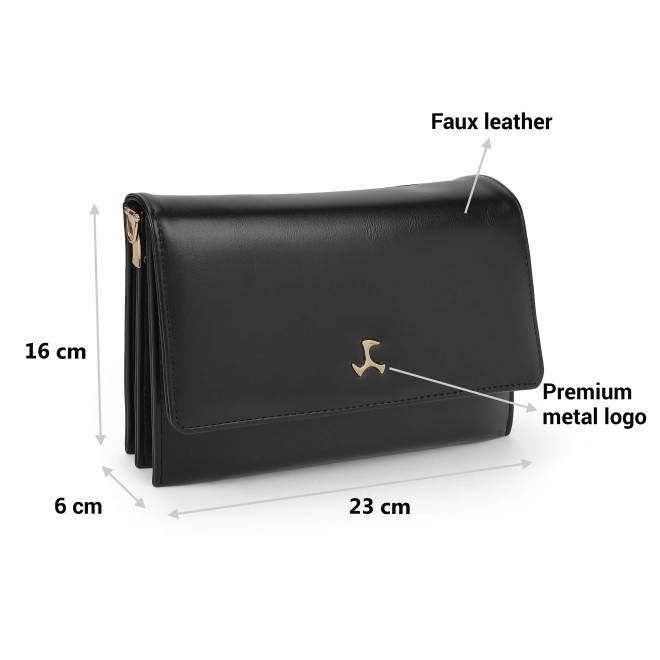 Mochi Women Black Sling Bag (SKU: 66-865-11-10)