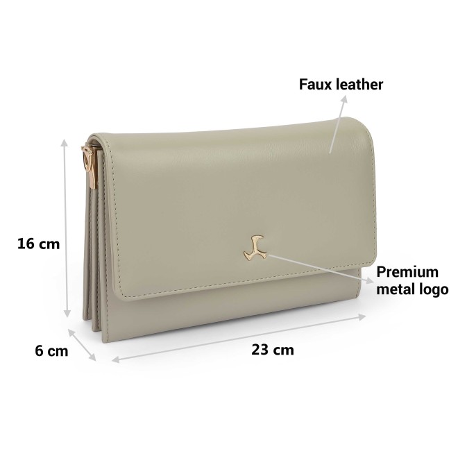 Mochi Women Grey Sling Bag (SKU: 66-865-14-10)
