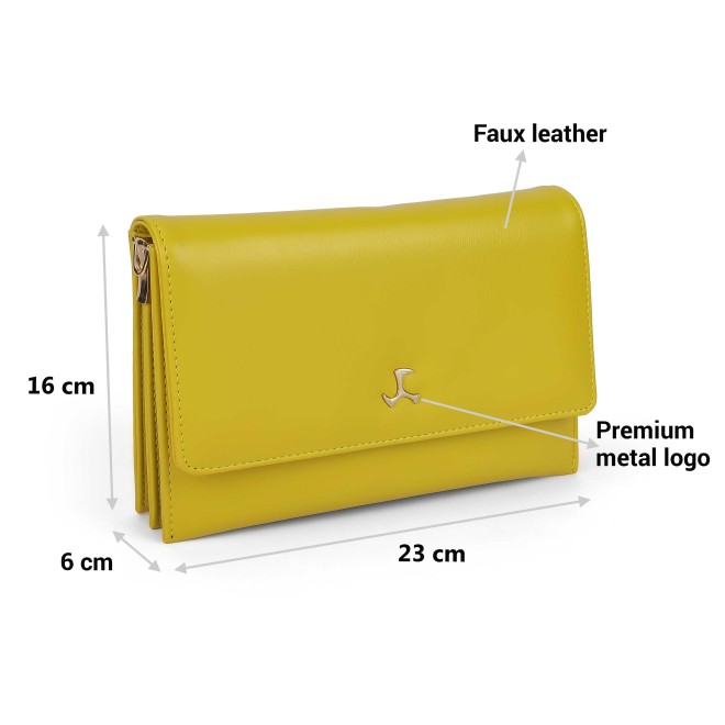 Mochi Women Yellow Sling Bag (SKU: 66-865-33-10)