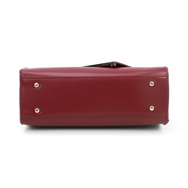Mochi Women Maroon Satchel Bag (SKU: 66-867-44-10)