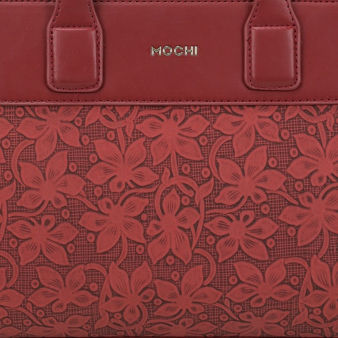 Mochi Women Maroon Satchel Bag (SKU: 66-869-44-10)