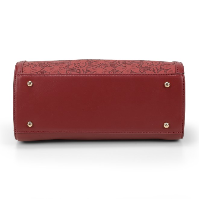Mochi Women Maroon Satchel Bag (SKU: 66-869-44-10)